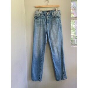 Black Orchid Distressed Brooke High Waisted Straight Go your own way Jeans 29